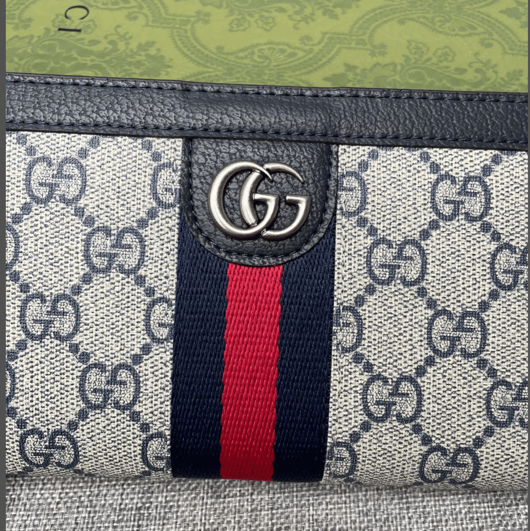 GUCCI OPHIDIA ZIP AROUND WALLET 19.5CM BLACK 52315496IWN - Image 8