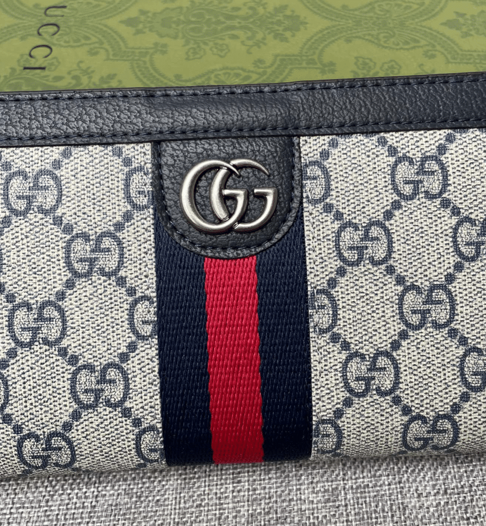GUCCI OPHIDIA ZIP AROUND WALLET 19.5CM BLACK 52315496IWN - Image 3