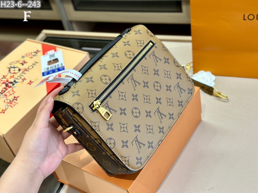 LOUIS VUITTON POCHETTE MÉTIS MONOGRAM REVERSE 25CM - Image 5