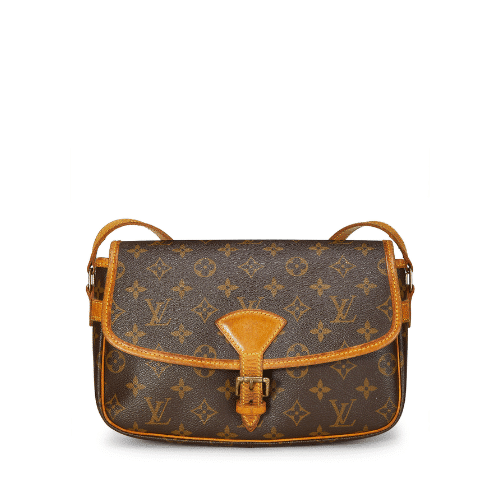LOUIS VUITTON MONOGRAM CANVAS SOLOGNE 26CM BROWN