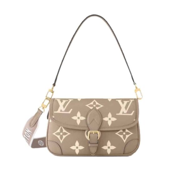 LOUIS VUITTON DIANE MONOGRAM BEIGE 24CM
