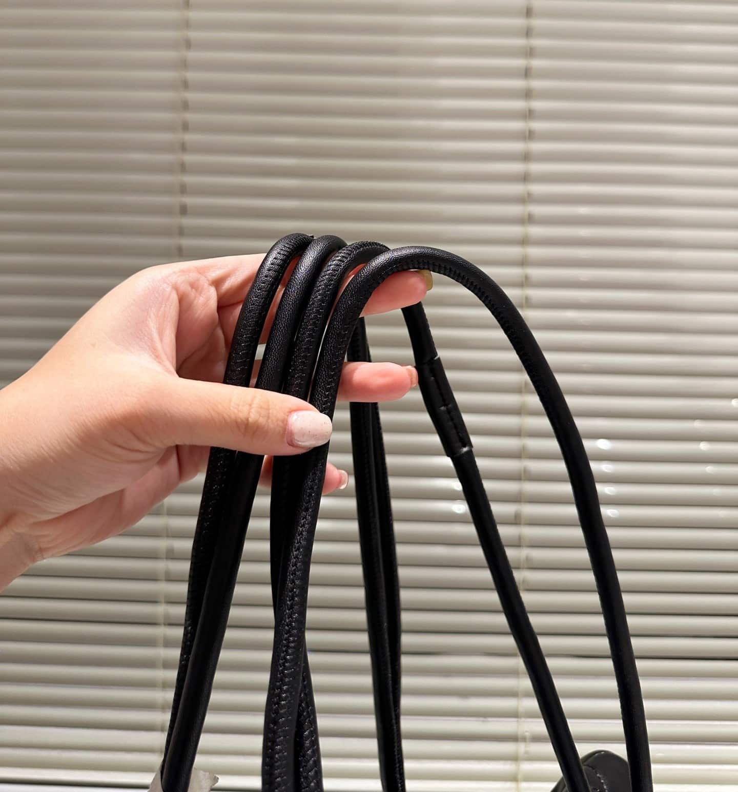 CHANEL CAMBON FLAP TOTE QUILTED LEATHER BLACK 36CM - Image 9