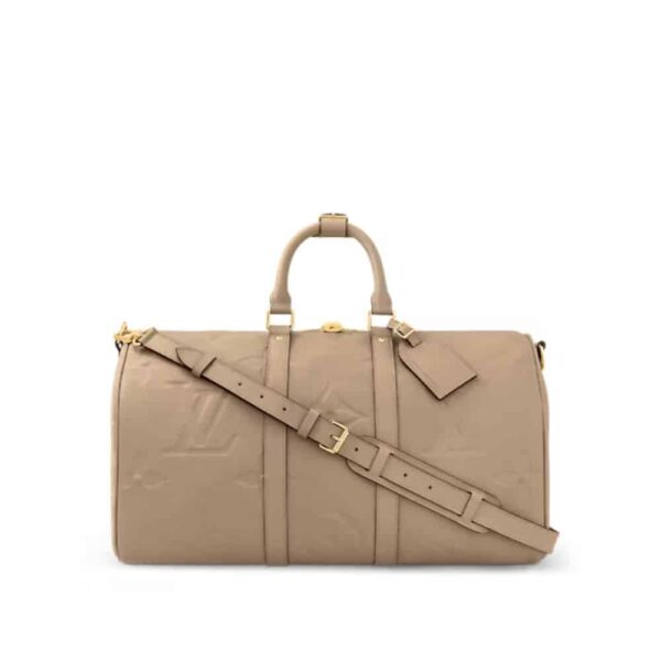 LOUIS VUITTON KEEPALL BEIGE 50CM M46114