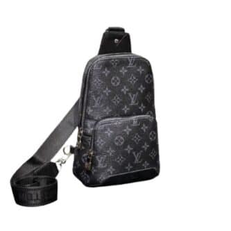 LOUIS VUITTON LOUIS VUITTON AVENUE SLINGBAG MONOGRAM BLACK 31CM M45897