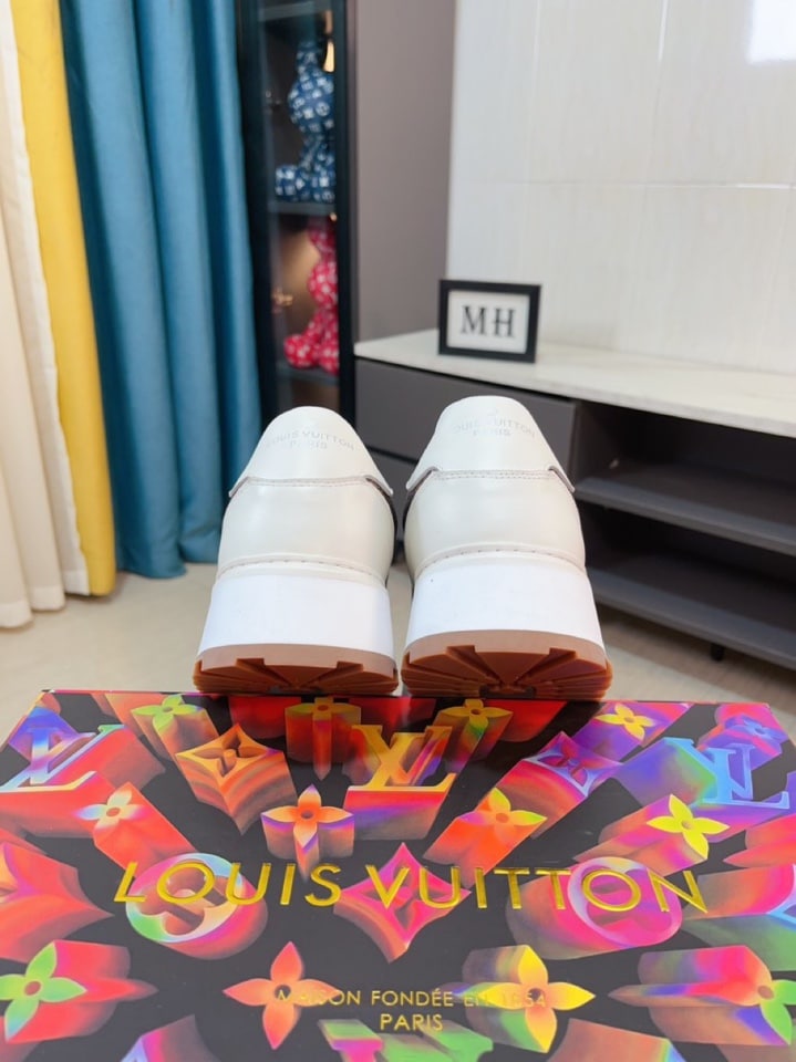 LOUIS VUITTON MONOGRAM EMPREINTE LEATHER WHITE AND BROWN - Image 8