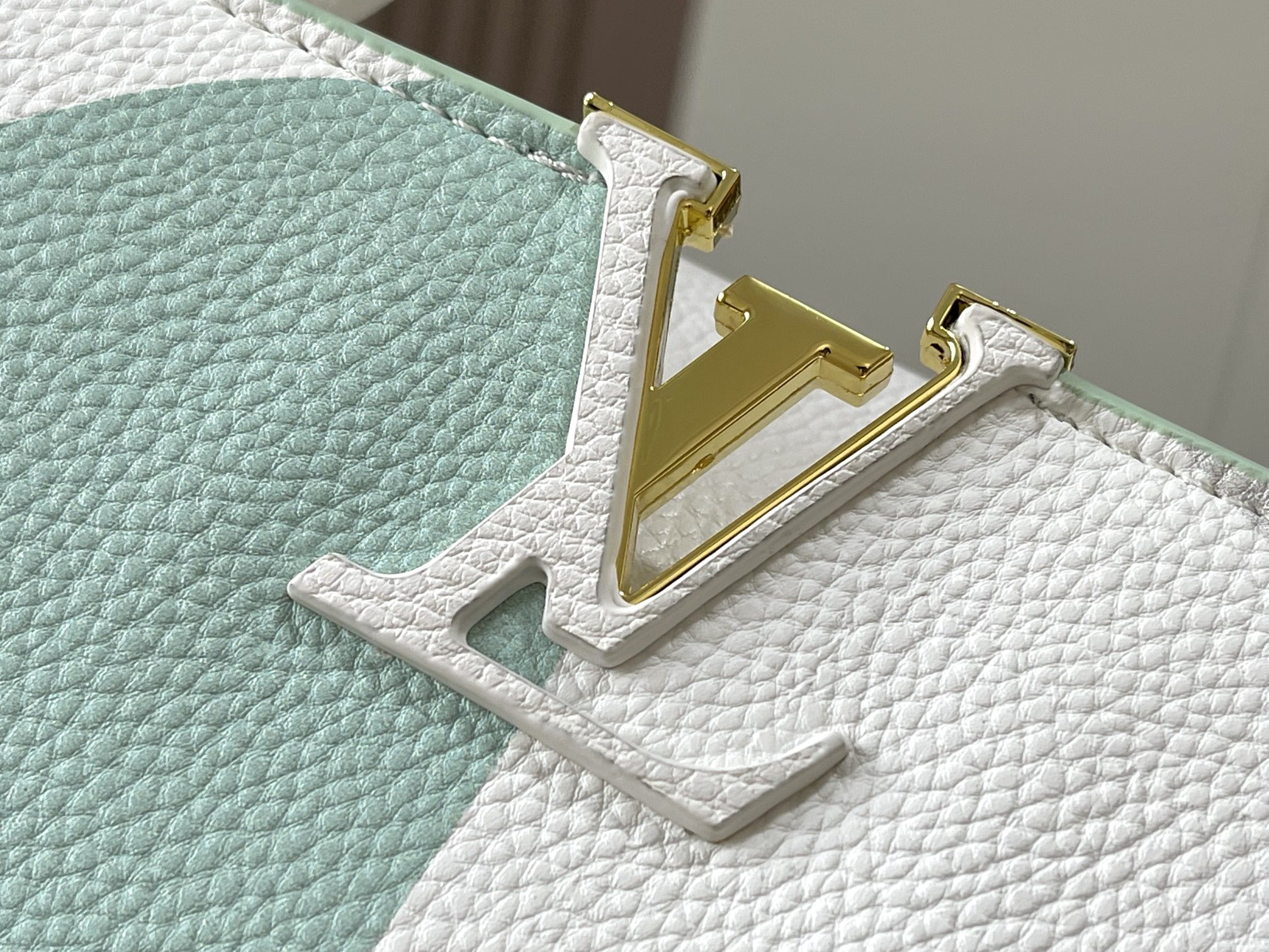 LOUIS VUITTON CAPUCINES BB JADE M59711 - Image 10