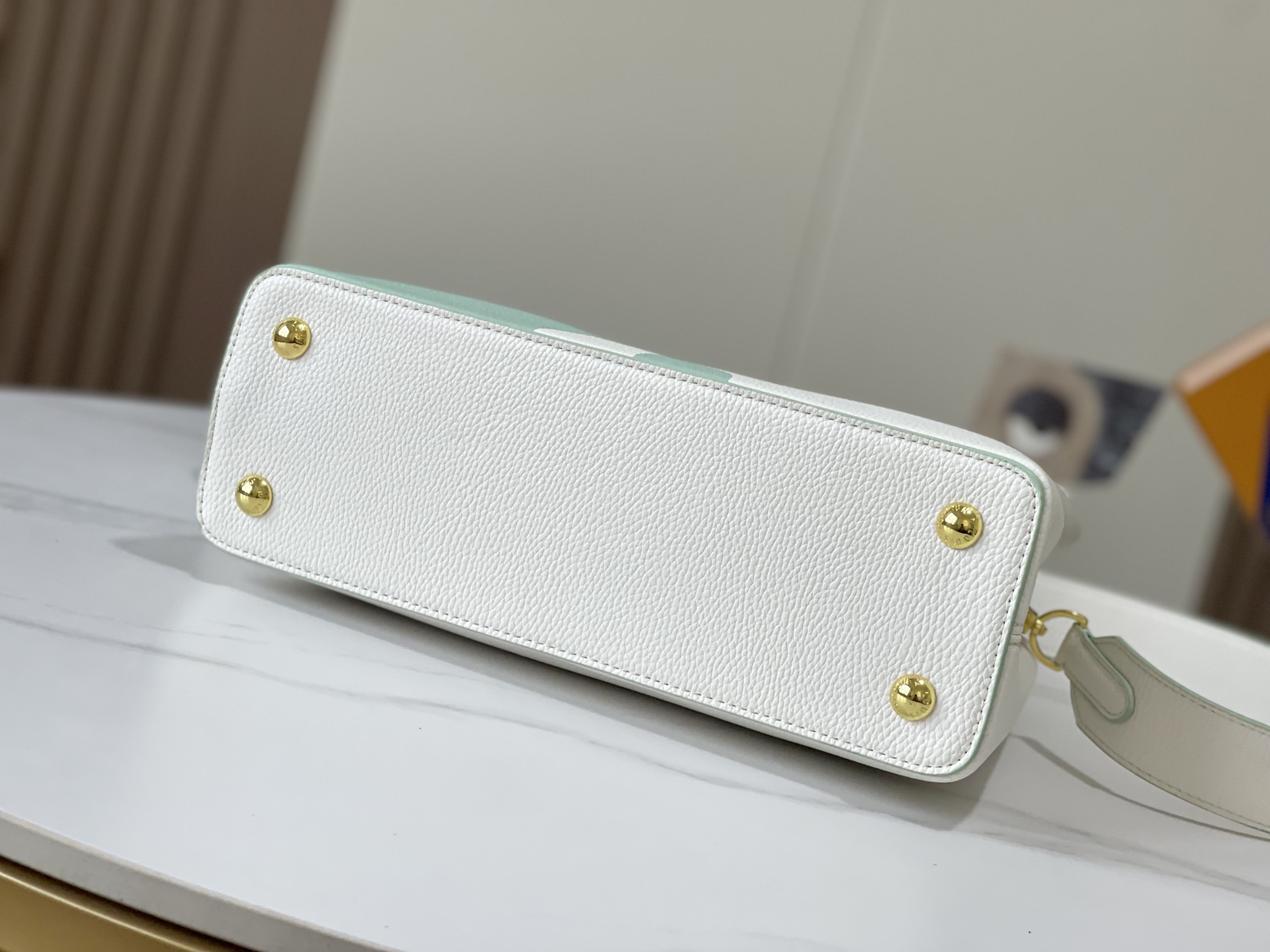 LOUIS VUITTON CAPUCINES BB JADE M59711 - Image 9