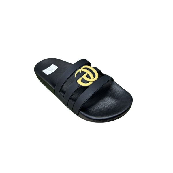 GUCCI SLIPPERS SANDALS MULES SUMMER WITH GG LOGO YELLOW