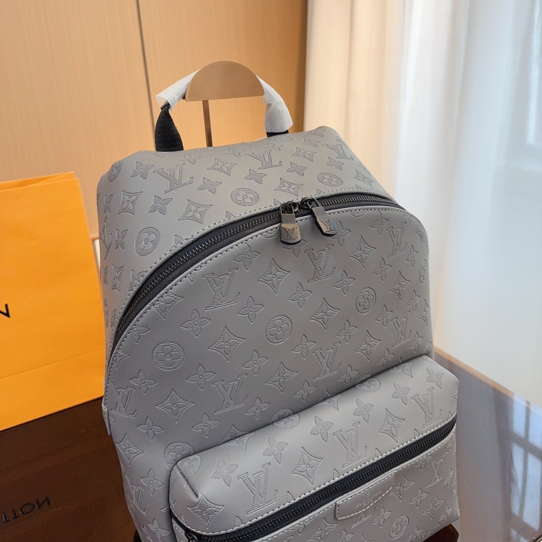 LOUIS VUITTON DISCOVERY BACKPACK ANTHRACITE GRAY 28CM M46557 - Image 7