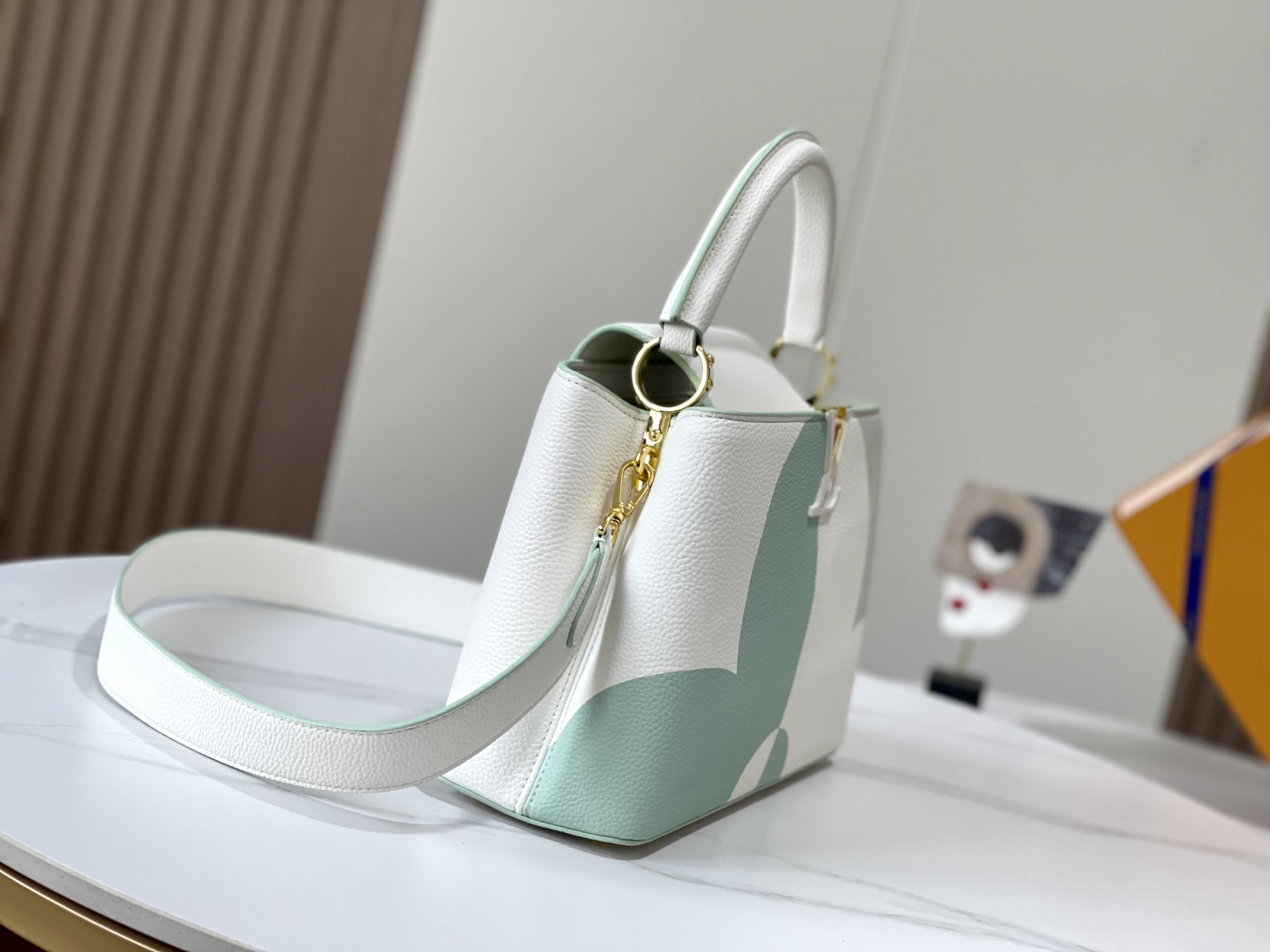 LOUIS VUITTON CAPUCINES BB JADE M59711 - Image 7