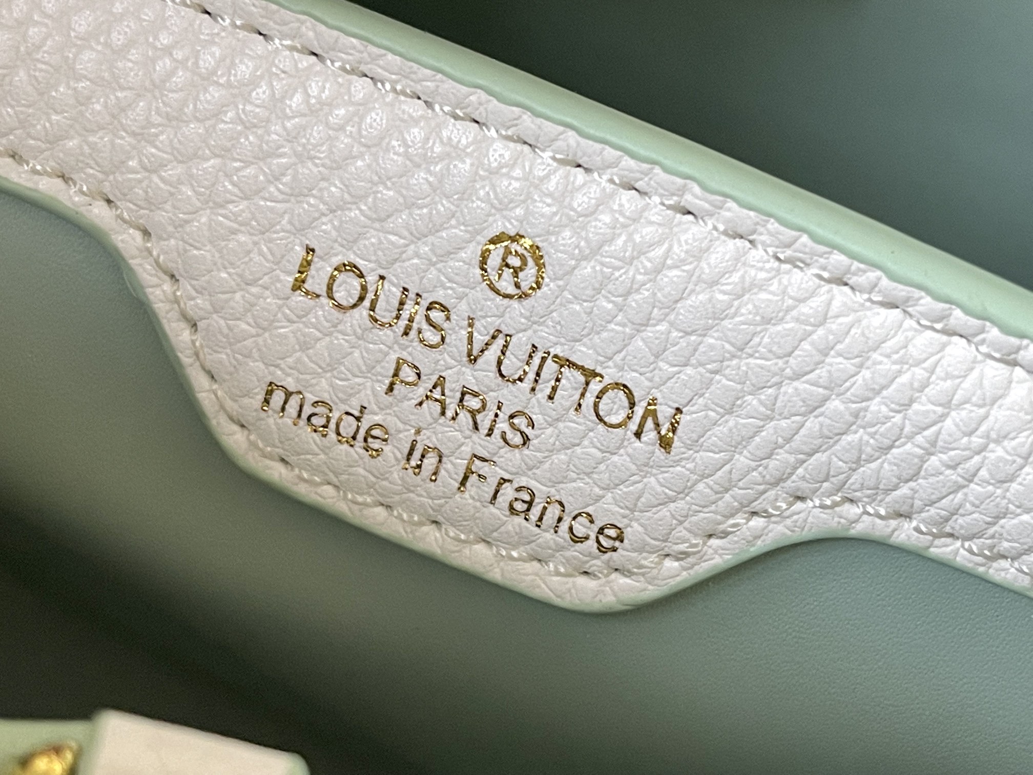 LOUIS VUITTON CAPUCINES BB JADE M59711 - Image 8