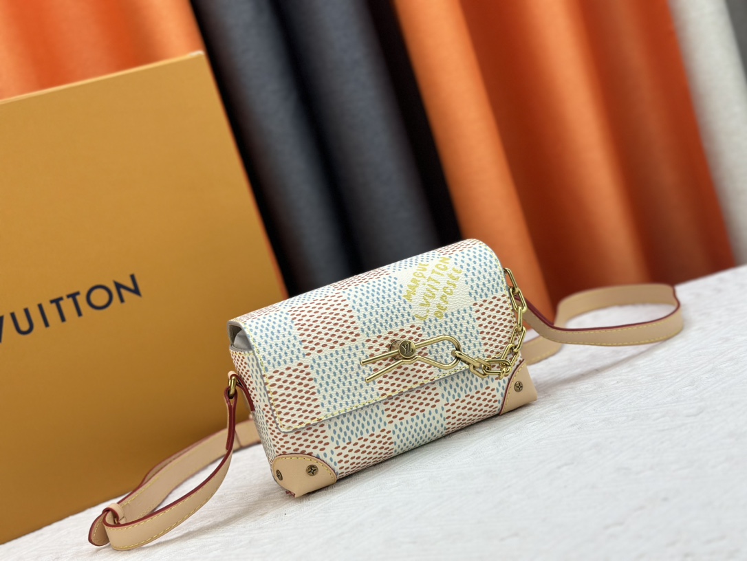 LOUIS VUITTON STEAMER WEARABLE WALLET WHITE 18CM N40674 - Image 3