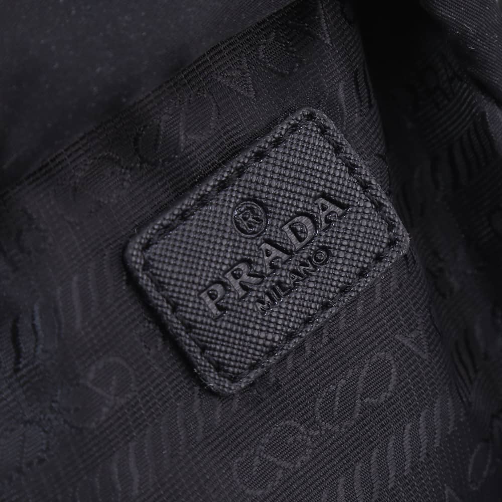PRADA RE NYLON SMARTPHONE CASE BLACK 18CM 2ZH1552DMIF0002 - Image 9