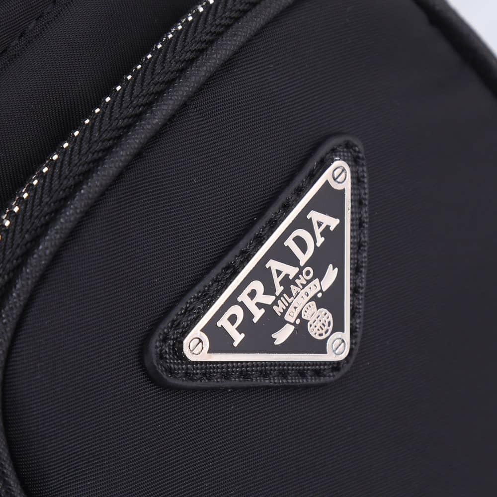 PRADA RE NYLON SMARTPHONE CASE BLACK 18CM 2ZH1552DMIF0002 - Image 10