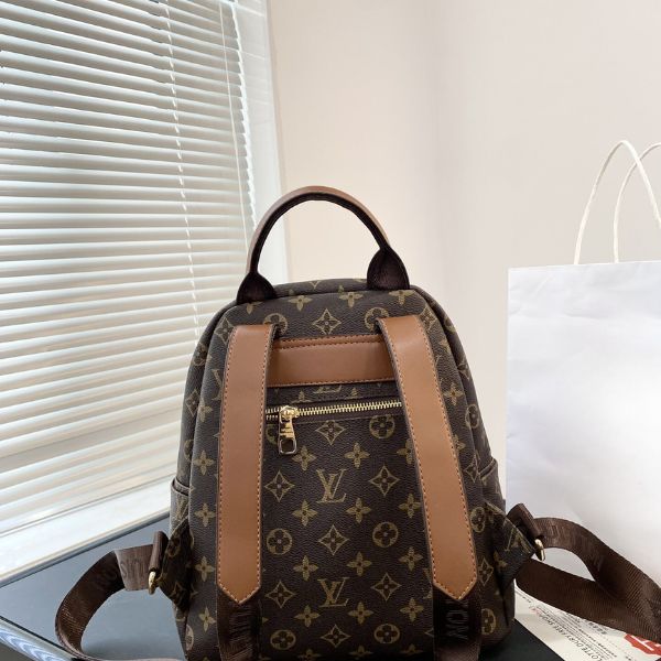 LOUIS VUITTON BACKPACK MONOGRAM DARK BROWN 31CM - Image 4
