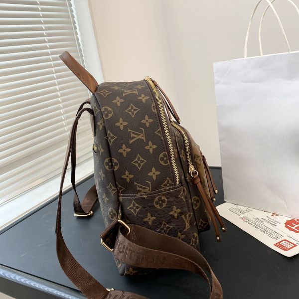 LOUIS VUITTON BACKPACK MONOGRAM DARK BROWN 31CM - Image 3