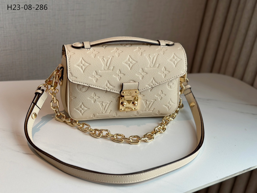 LOUIS VUITTON POCHETTE MÉTIS EAST WEST BAG CREAM 21CM M22942 - Image 2