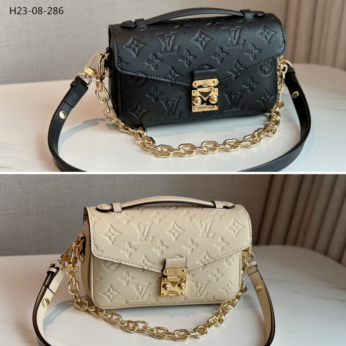 LOUIS VUITTON POCHETTE MÉTIS EAST WEST BAG CREAM 21CM M22942 - Image 3