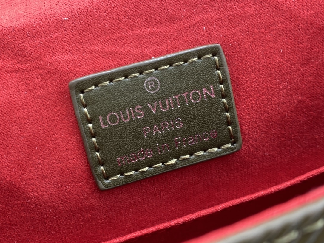 LOUIS VUITTON CLUNY MINI GEEN 22CM - Image 3