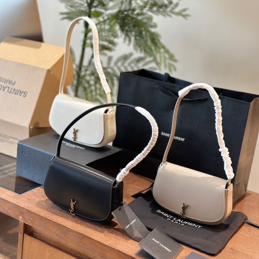 SAINT LAURENT MINI VOLTAIRE IN BOX WHITE 17CM - Image 2