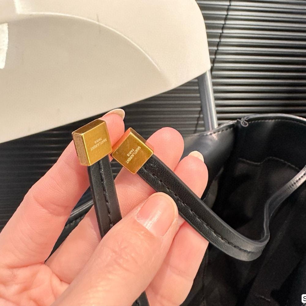 SAINT LAURENT LE 5 À 7 BEA IN PONY HAIR LEATHER LEOPARD 31CM 763435AAD0N2063 - Image 4