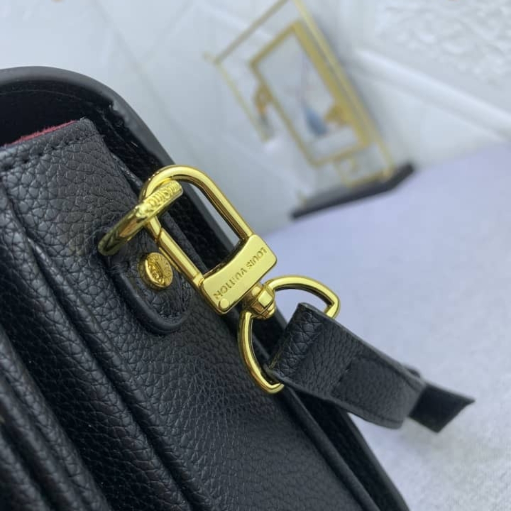 LOUIS VUITTON POCHETTE MÉTIS BAG BLACK 25CM M45773 - Image 8