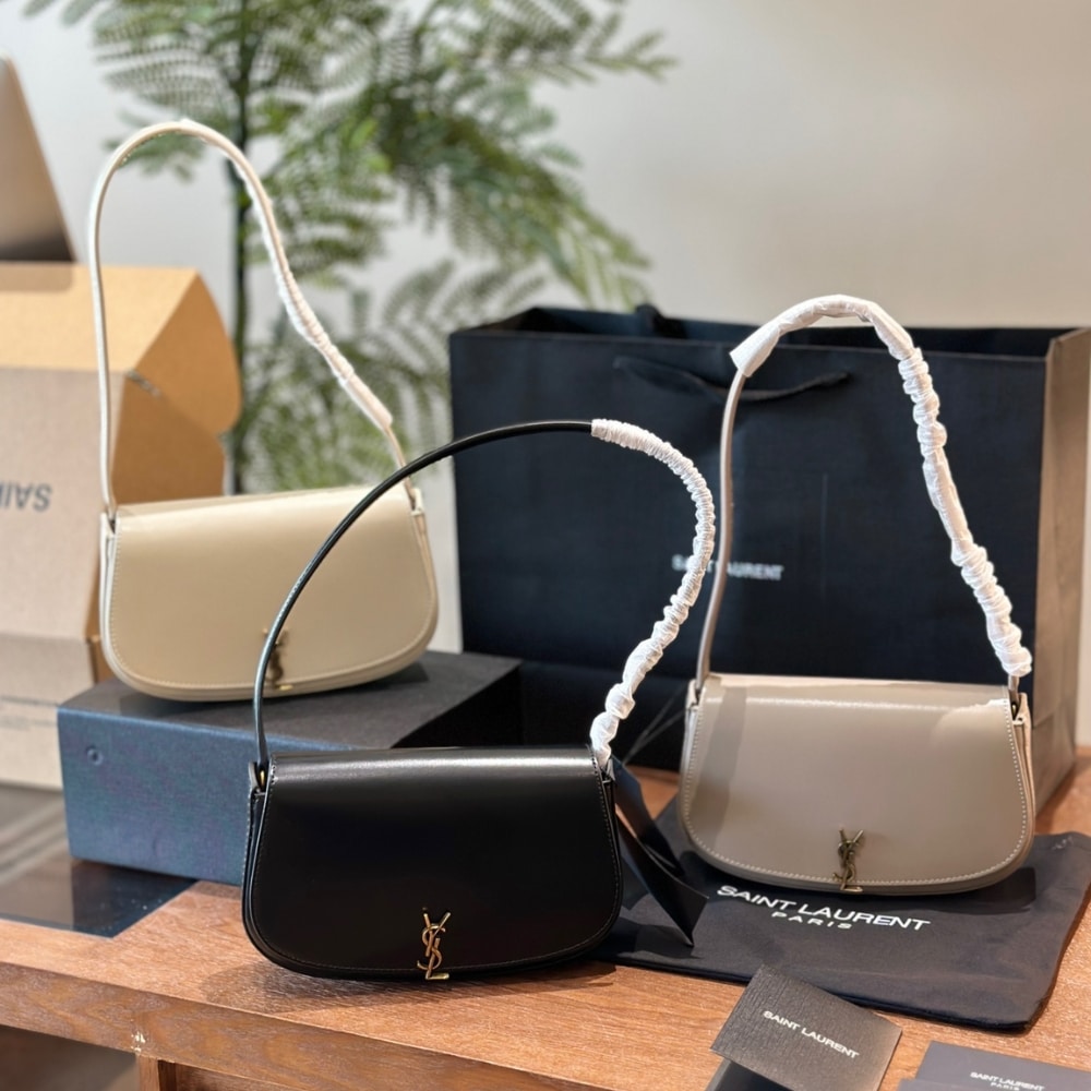 SAINT LAURENT MINI VOLTAIRE IN BOX WHITE 17CM - Image 4