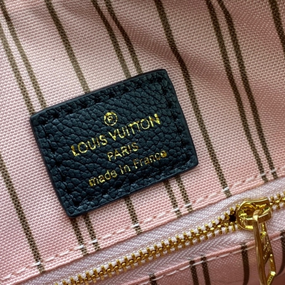 LOUIS VUITTON SPEEDY BANDOULIÈRE 25 IN MONOGRAM EMPREINTE BLACK 25CM - Image 4