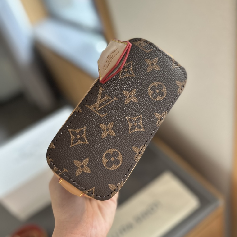 LOUIS VUITTON ALMA NANO BAG MONOGRAM BROWN 18CM M82717 - Image 5