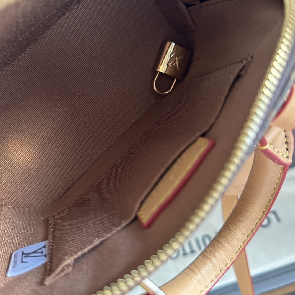 LOUIS VUITTON ALMA NANO BAG MONOGRAM BROWN 18CM M82717 - Image 7