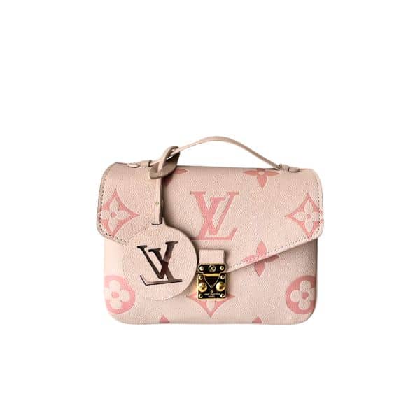 LOUIS VUITTON POCHETTE MÉTIS  PINK 25CM