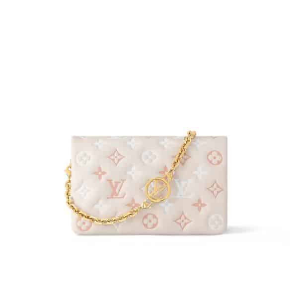 LOUIS VUITTON POCHETTE COUSSIN BAG CREAM 19CM M82289