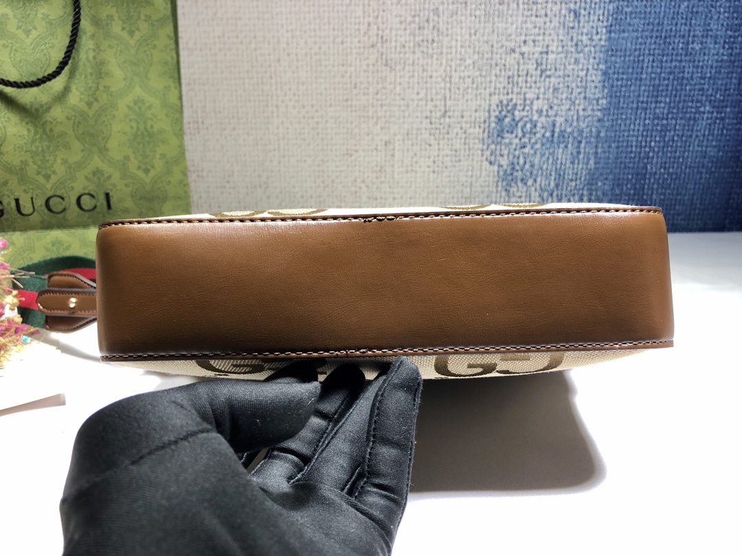 GUCCI JUMBO MESSENGER GG BAG 25.5CM 675891 UKMDG 2570 - Image 8