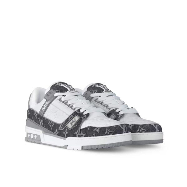LOUIS VUITTON TRAINER SNEAKER GREY 1ADF5I