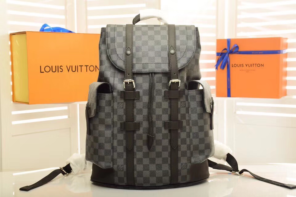 LOUIS VUITTON DAMIER CANVAS CHRISTOPHER PM BACKPACK N41379 - Image 3