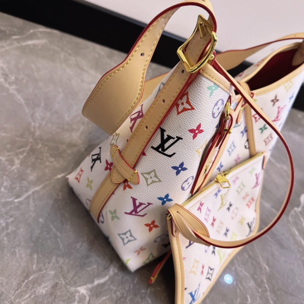 LOUIS VUITTON X TAKASHI MURAKAMI CARRYALL PM 29CM M13661 - Image 3