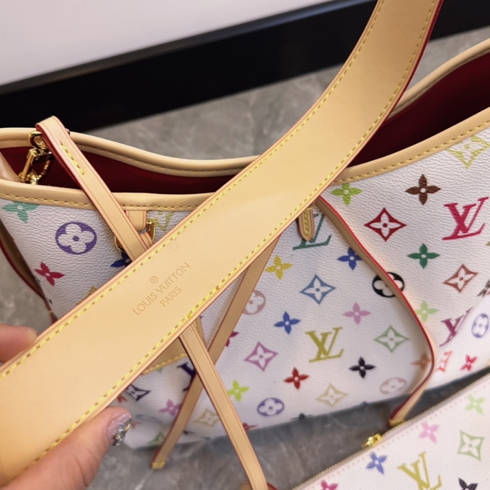 LOUIS VUITTON X TAKASHI MURAKAMI CARRYALL PM 29CM M13661 - Image 4