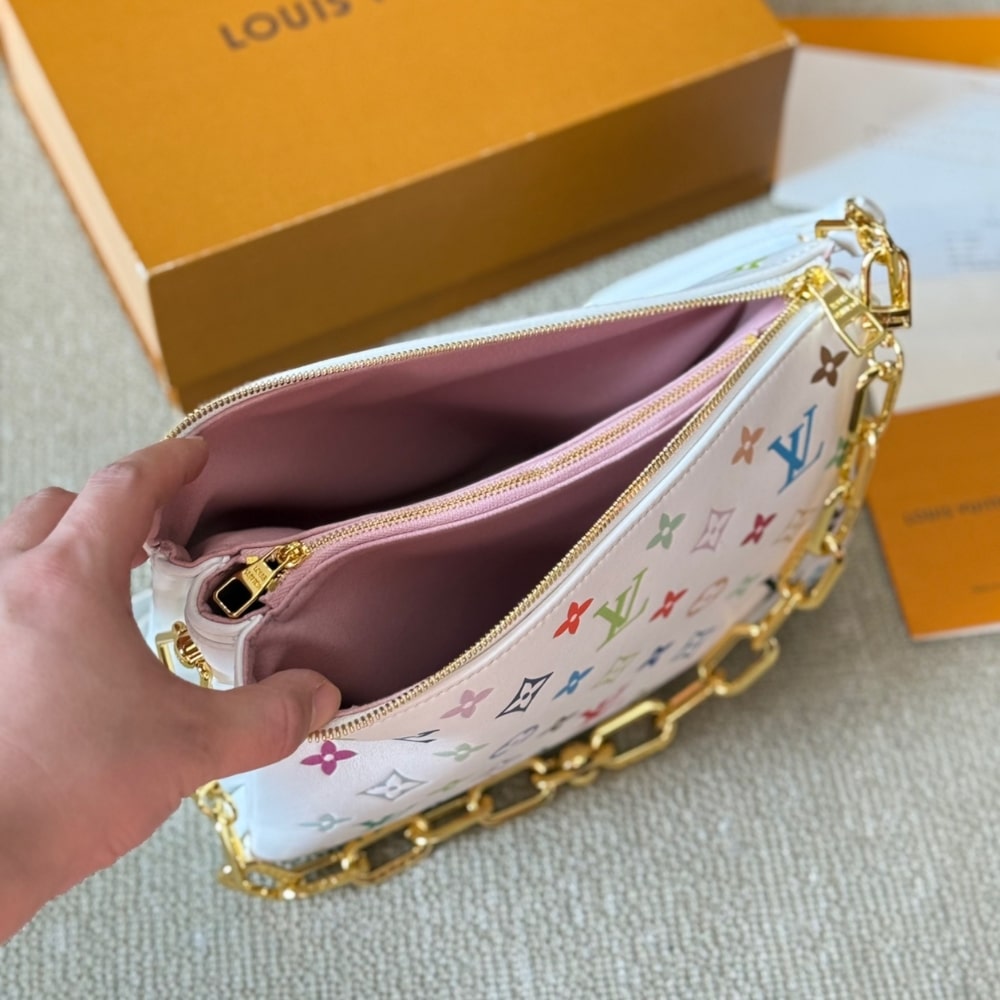 LOUIS VUITTON MONOGRAM MULTICOLOR COUSSIN PM 28CM M13233 - Image 7