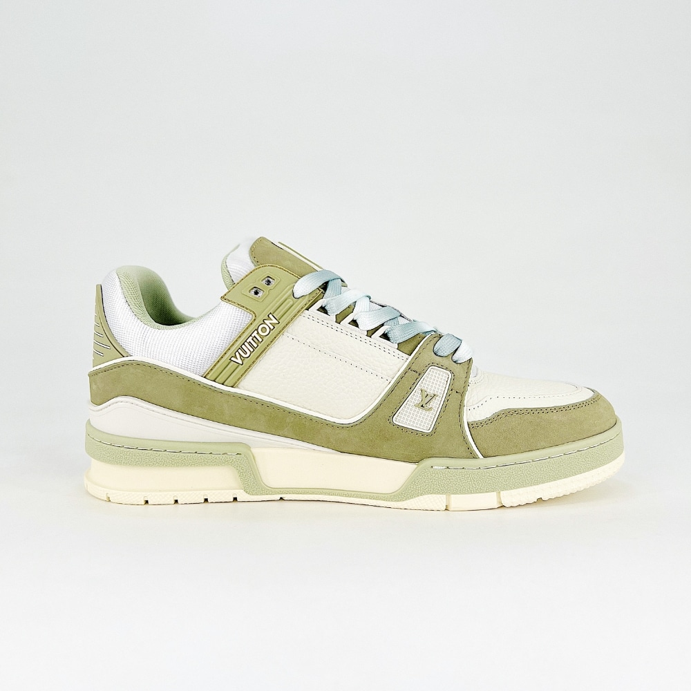 LOUIS VUITTON TRAINER SNEAKER GREEN 1ADHCG - Image 4