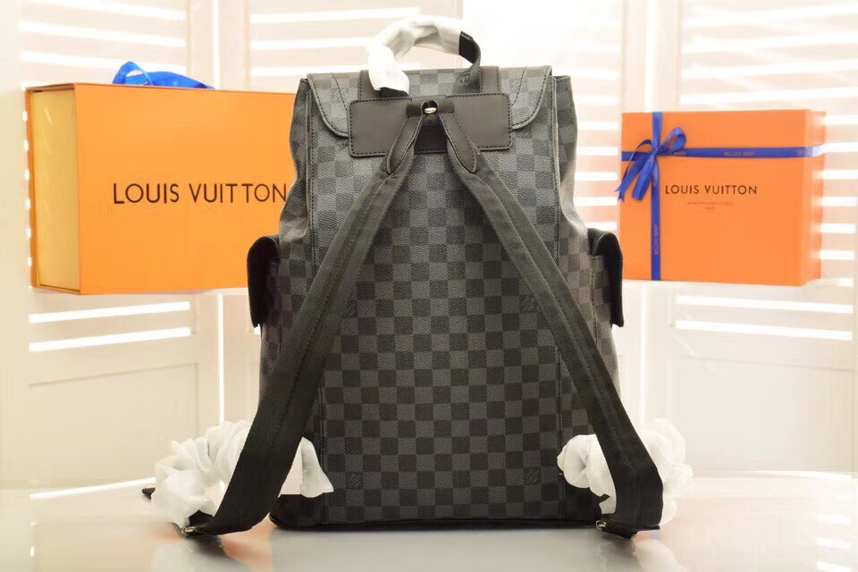 LOUIS VUITTON DAMIER CANVAS CHRISTOPHER PM BACKPACK N41379 - Image 4