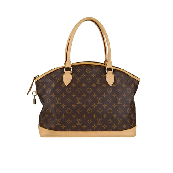 LOUIS VUITTON LOCKIT HORIZONTAL BAG MONOGRAM 38CM M40104