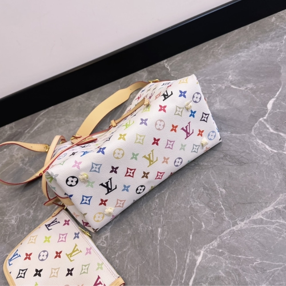 LOUIS VUITTON X TAKASHI MURAKAMI CARRYALL PM 29CM M13661 - Image 5