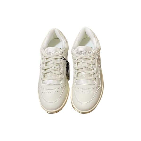 GUCCI INTERLOCKING G SNEAKERS WHITE