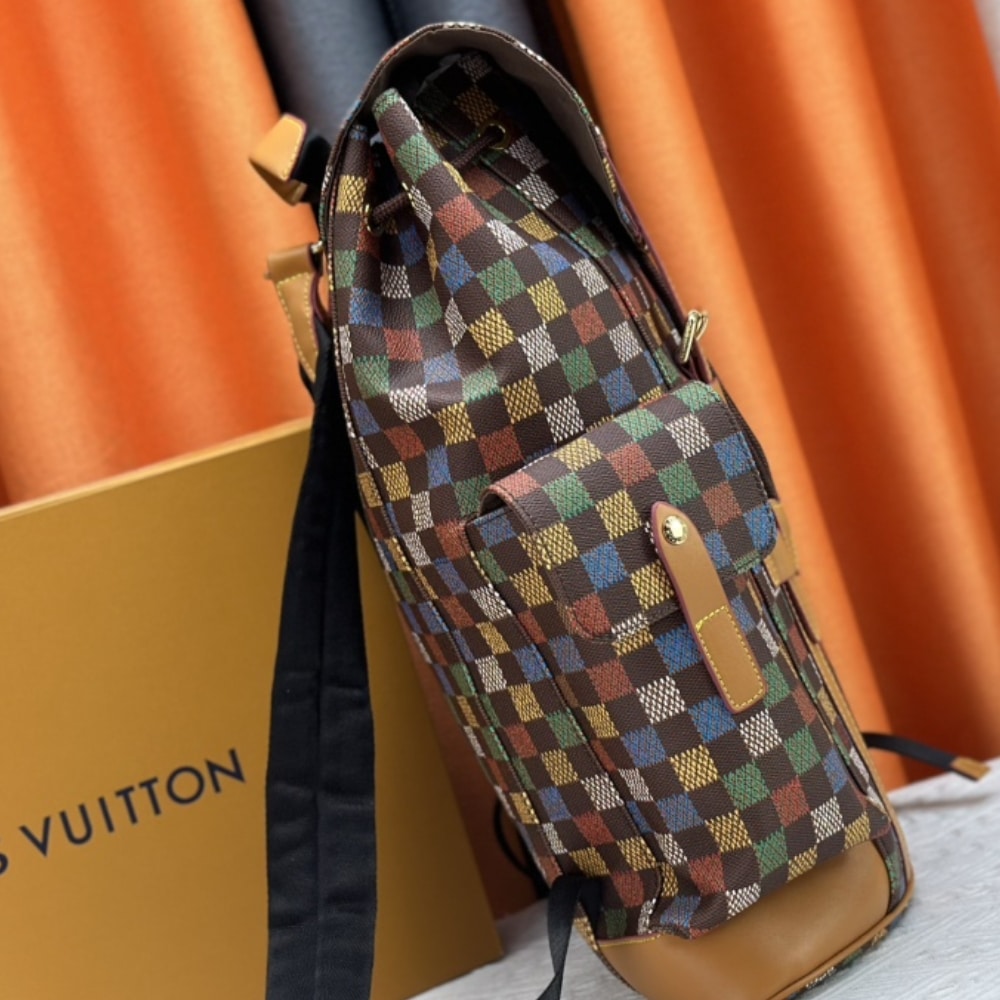 LOUIS VUITTON CHRISTOPHER MM BACKPACK MULTICOLOR 38CM - Image 3