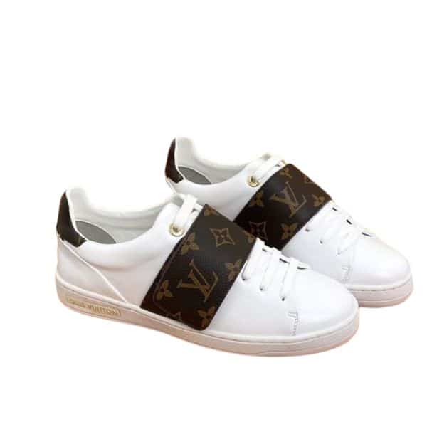 LOUIS VUITTON FRONTROW MONOGRAM STRAP WHITE