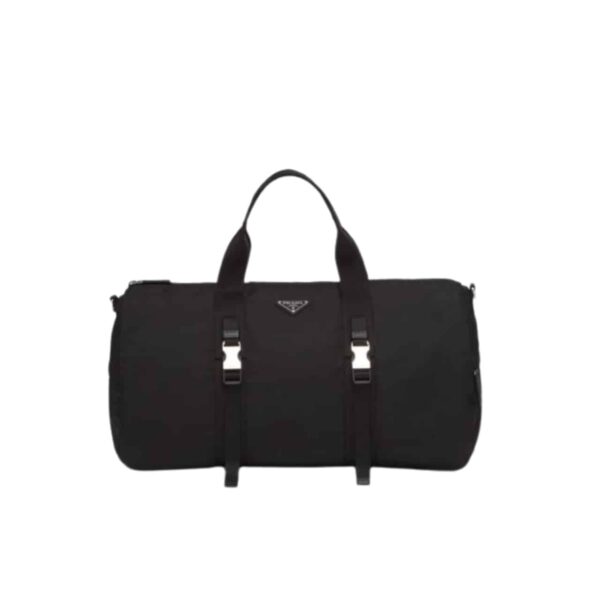 PRADA NYLON AND SAFFIANO LEATHER DUFFLE BAG 2VC0152DMGF0002VMON
