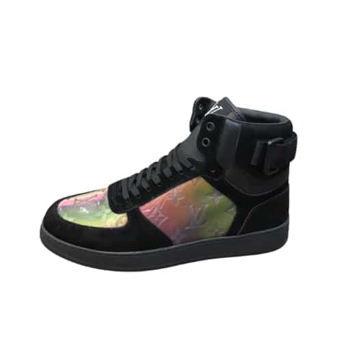LOUIS VUITTON RIVOLY TRAINERS BOOT BLACK 1A5I47