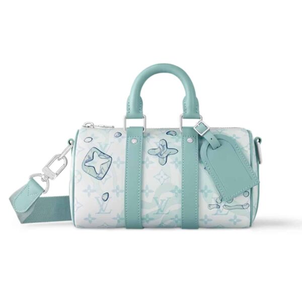 LOUIS VUITTON KEEPALL BANDOULIERE TRAVEL BAG 25CM M22527