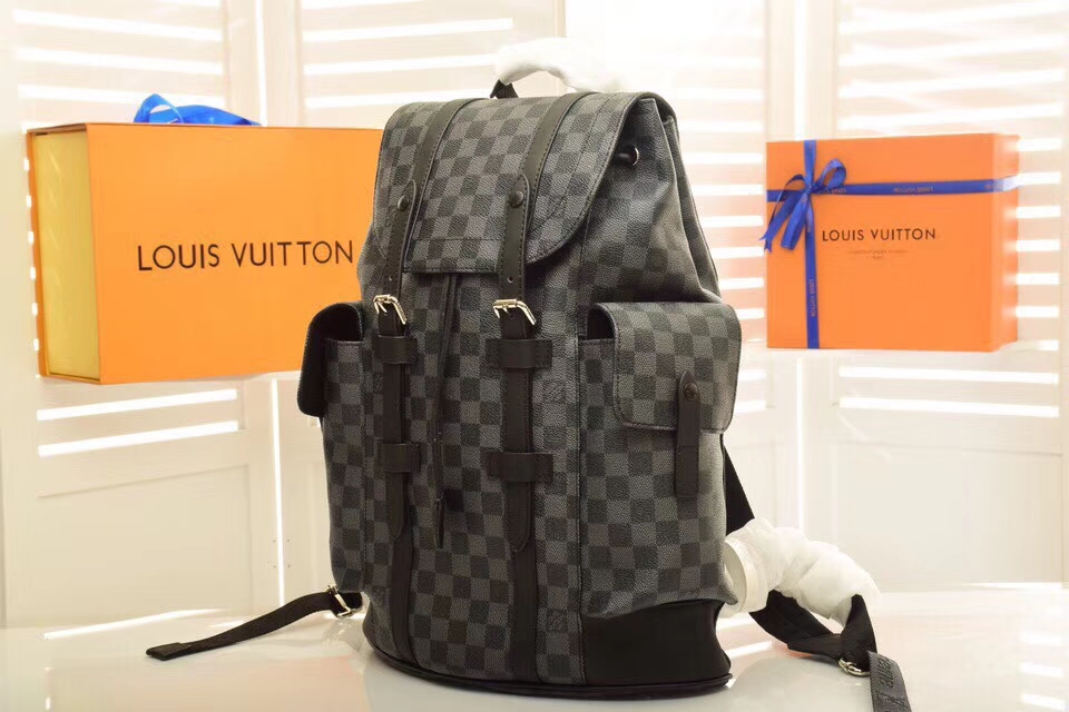 LOUIS VUITTON DAMIER CANVAS CHRISTOPHER PM BACKPACK N41379 - Image 8