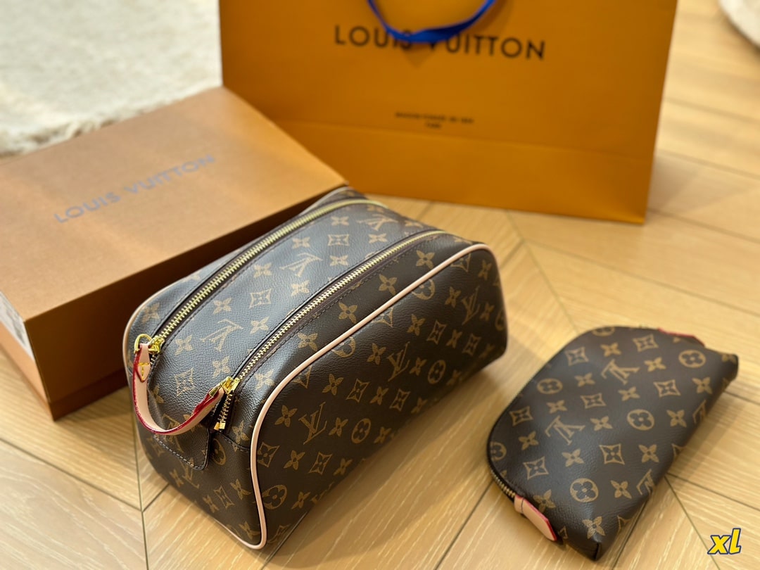 LOUIS VUITTON DOPP KIT MONOGRAM BROWN 27CM - Image 2